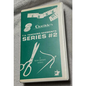 Clotilde's TV Teaching Segments Series #2 VHS || Sew Smart Video